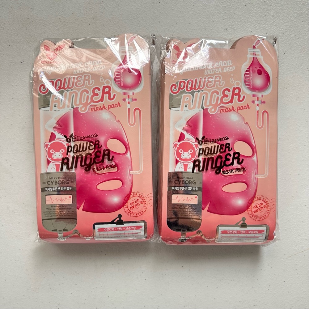 Elizavecca Hyaluronic Acid Water Deep Power Ringer Mask Pack - 20 count